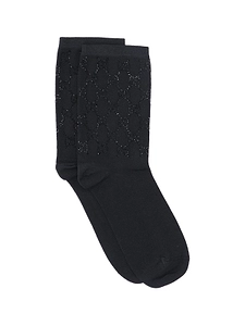 Gucci Gg Embellished Ribbed Socks