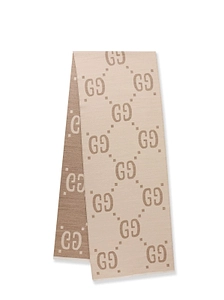Gucci Gg Jacquard Scarf
