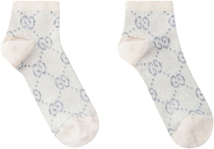 Gucci Gg Lamé Socks
