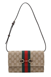Gucci Horsebit Web Wallet