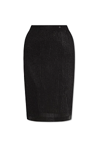 Gucci Interlocking G Rib Stitched Skirt