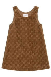 Gucci Kids Corduroy Sleeveless Dress