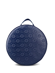 Gucci Kids Logo Embossed Zip-Up Backpack