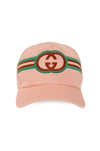 Gucci Kids Logo Embroidered Baseball Cap