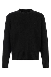 Gucci Logo Embroidered Knitted Jumper