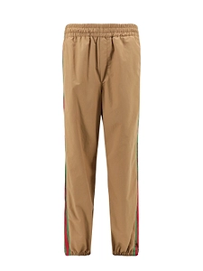 Gucci Logo Embroidered Tapered Pants