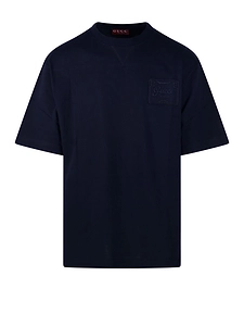 Gucci Logo Patch Crewneck T-Shirt