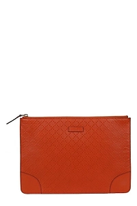 Logo Patch Zip-Up Pouch