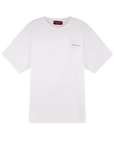 Gucci Logo Printed Crewneck T-Shirt