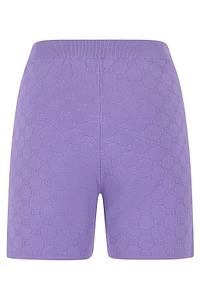 Gucci Monogram Knit Shorts