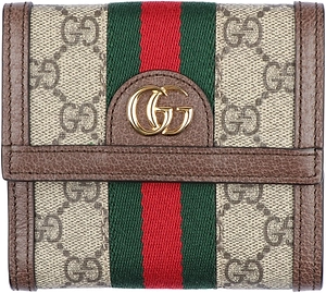 Gucci Ophidia Gg Snap Buttoned Wallet
