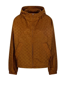 Gucci Monogrammed Zip-Up Jacket