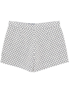 Gucci Patterned Button-Detail Shorts