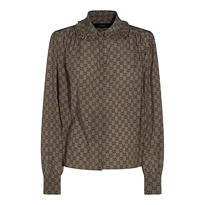 Gucci Printed CrÊPe De Chine Shirt