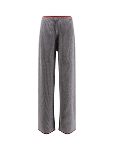 Gucci Ribbed Knit Stretch Trousers