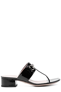 Gucci T-Bar Strap Horsebit Sandals