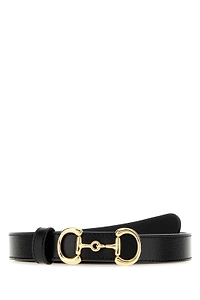 Gucci Thin Horsebit Buckle Belt