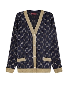 Gucci V-Neck Button-Up Cardigan