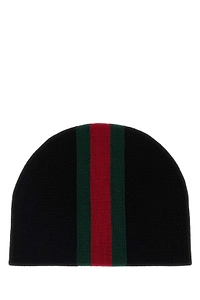 Gucci Web Striped Beanie