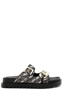 Guess Fatema Chain-Linked Open Toe Slides