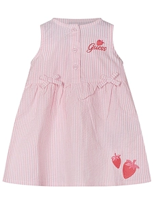 Guess Kids Bow Detail Sleeveless Dress