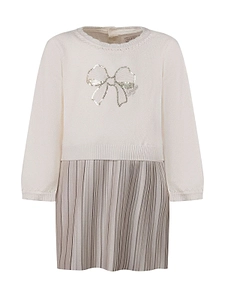 Guess Kids Bow Pleated Dress