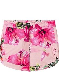 Guess Kids Floral French Terry Shorts