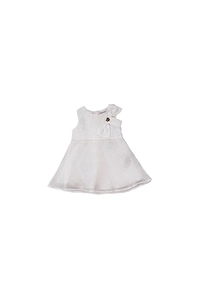 Guess Kids Heart Plaque Satin Dress Set