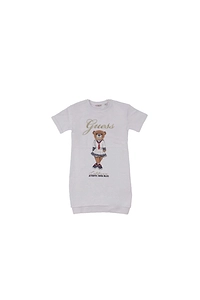 Guess Kids Logo Embroidered Bear Dress