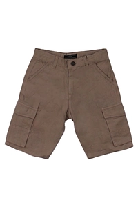 Guess Kids Logo Embroidered Cargo Shorts