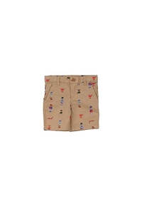 Guess Kids Logo Printed Shorts