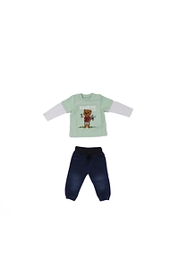 Guess Kids Logo Printed Denim Set