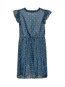 Guess Kids Pleated Chiffon Dress