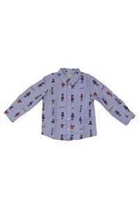 Guess Kids Oxford Adjustable Long Sleeve Shirt