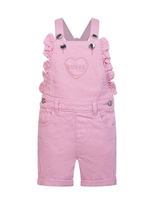Guess Kids Ruffled Shortall Jumpsuit