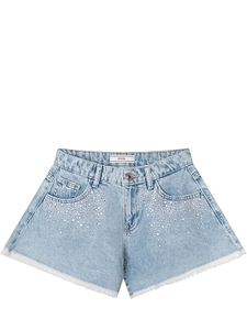 Guess Kids Studded Denim Shorts