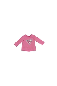 Guess Kids Triangle Logo Sequins T-Shirt