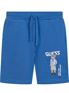 Guess Kids Terry Bear Print Shorts