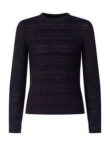 Guess Kids Textured Long Sleeve Knitted Sweater