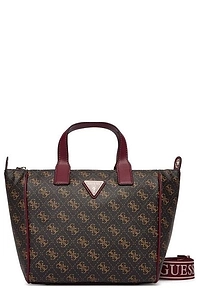 Guess Logo Patch Jacquard Tote Bag