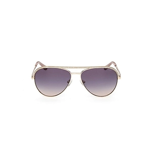 Guess Rhinestone Aviator Sunglasses