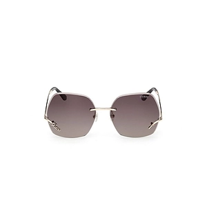 Guess Rimless Hexagonal Sunglasses