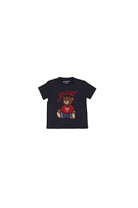 Guess Teddy Bear Printed Crewneck T-Shirt
