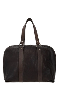 Guidi Zip-Up Top Handle Bag