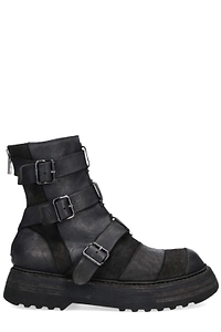 Guidi Buckled Strap Boots