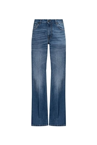 Haikure Mid-Waisted Flared Jeans
