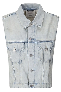 Ryder Sleeveless Denim Jacket