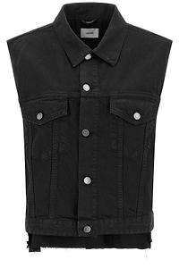 Ryder Frayed Denim Vest