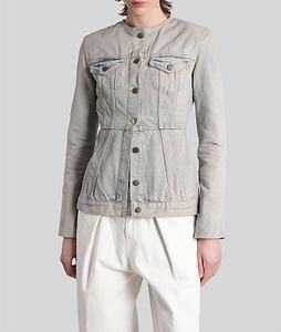 Temple Fitted Denim Jacket