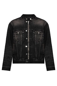 Haikure Troy Zip-Detail Denim Jacket